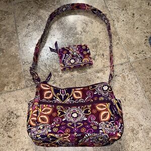 Vintage Vera Bradley Retired Safari Sunset Bag Purse & Wallet